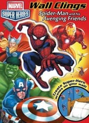 Tapa de Spiderman And His Avenging Friends Wall Clings
