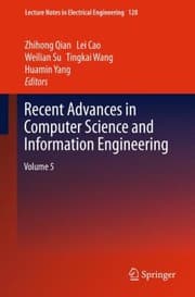 Tapa de Recent Advances In Computer Science And Information Engineering