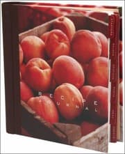 Tapa de Peach Recipe Journal