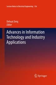 Tapa de Advances In Information Technology And Industry Applications