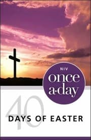 Tapa de OnceADay 40 Days to Easter Devotional