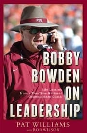 Tapa de Bobby Bowden On Leadership Life Lessons From A Twotime National Championship Coach