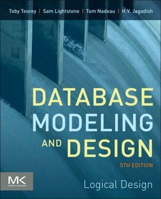 Tapa de Database Modeling And Design Logical Design