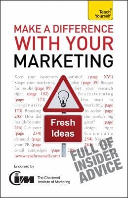 Tapa de Make A Difference With Your Marketing