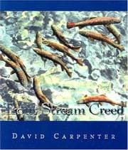 Tapa de Trout Stream Creed
