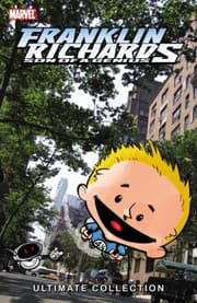 Tapa de Franklin Richards Son Of A Genius Ultimate Collection