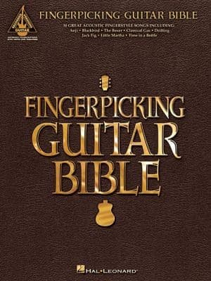 Tapa de Fingerpicking Guitar Bible