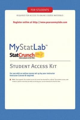 Tapa de Mystatlab Student Access Kit