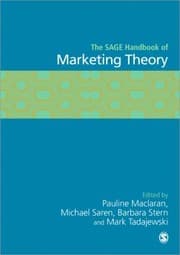 Tapa de The Sage Handbook Of Marketing Theory