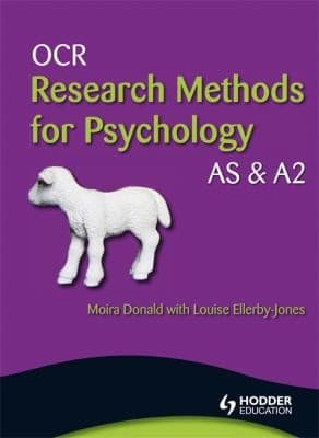 Tapa de Ocr Research Methods For Psychology As A2