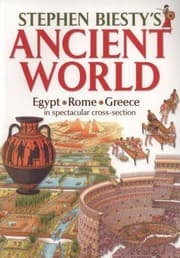 Tapa de Stephen Biestys Ancient World Egypt Rome Greece In Spectacular Crosssection