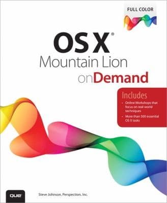 Tapa de Mac Os X Mountain Lion On Demand