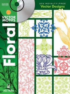 Tapa de Floral Vector Motifs