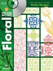 Tapa de Floral Vector Motifs