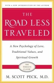 Tapa de The Road Less Traveled A New Psychology Of Love Traditional Values And Spiritual Growth