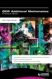 Tapa de Ocr Additional Mathematics Practice Book For The Ocr Additional Mathematics Fsmq