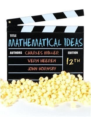 Tapa de Mathematical Ideas Mymathlabmystatlab Student Access Code Card