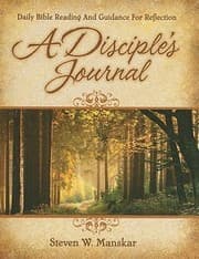 Tapa de A Disciples Journal Daily Bible Reading and Guidance for Reflection