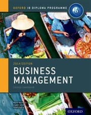 Tapa de Ib Business Management Course Book 2014 Oxford Ib Diploma Program