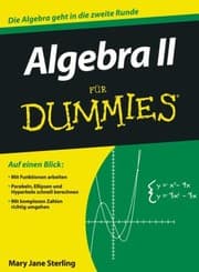 Tapa de Algebra Ii Fr Dummies