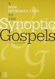 Tapa de A New Introduction To The Synoptic Gospels