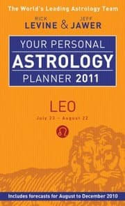 Tapa de Your Personal Astrology Planner 2011 Leo