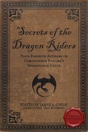 Tapa de Secrets Of The Dragon Riders Your Favorite Authors On Christopher Paolinis Inheritance Cycle