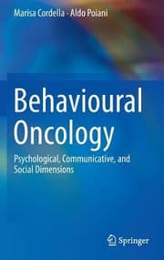 Tapa de Behavioural Oncology Psychological Communicative And Social Dimensions