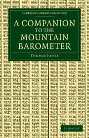 Tapa de A Companion to the Mountain Barometer