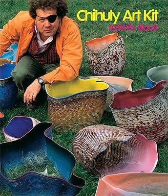 Tapa de Chihuly Art Kit Activity Book