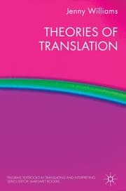 Tapa de Theories Of Translation