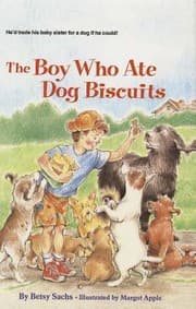 Tapa de The Boy Who Ate Dog Biscuits
            
                Stepping Stone Chapter Books Paperback