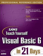Tapa de Sams Teach Yourself Visual Basic 6 In 21 Days