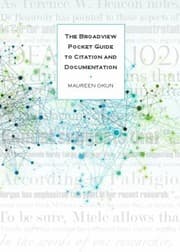 Tapa de The Broadview Pocket Guide To Citation And Documentation