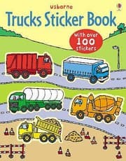 Tapa de Trucks Sticker Book
            
                Usborne Sticker Books