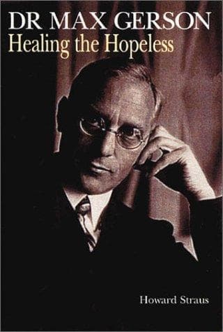 Tapa de Dr. Max Gerson