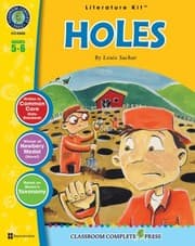 Tapa de A Literature Kit For Holes By Louis Sachar
