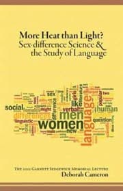 Tapa de More Heat Than Light Sexdifference Science The Study Of Language