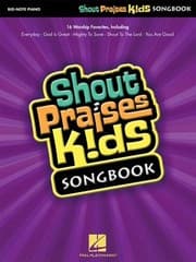 Tapa de Shout Praises Kids Songbook Bignote Piano