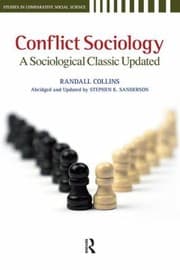 Tapa de Conflict Sociology A Sociological Classic Updated