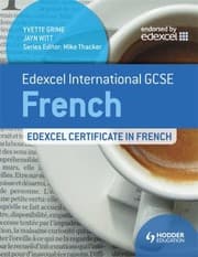 Tapa de Edexcel International Gcse And Certificate French