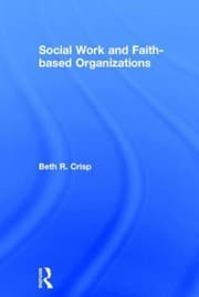 Tapa de Social Work And Faithbased Organizations