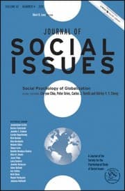 Tapa de Social Psychology Of Globalization