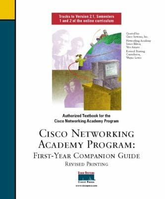Tapa de Cisco Networking Academy Program Firstyear Companion Guide
