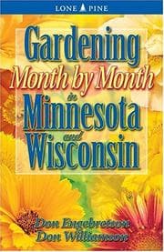 Tapa de Gardening month by month in Minnesota and Wisconsin