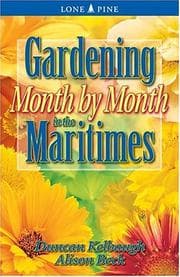 Tapa de Gardening Month by Month in the Maritimes
