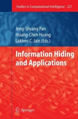 Tapa de Information Hiding And Applications