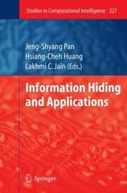 Tapa de Information Hiding And Applications