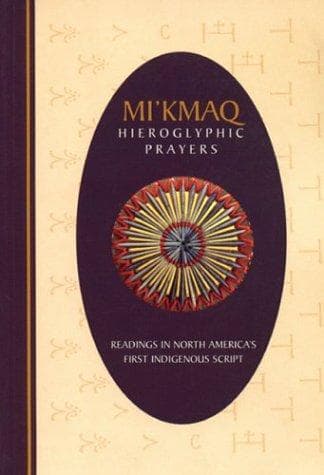 Tapa de Mi'kmaq hieroglyphic prayers