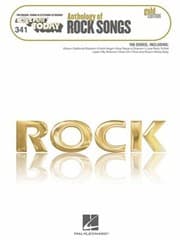 Tapa de Anthology Of Rock Songs For Organs Pianos Electronic Keyboards